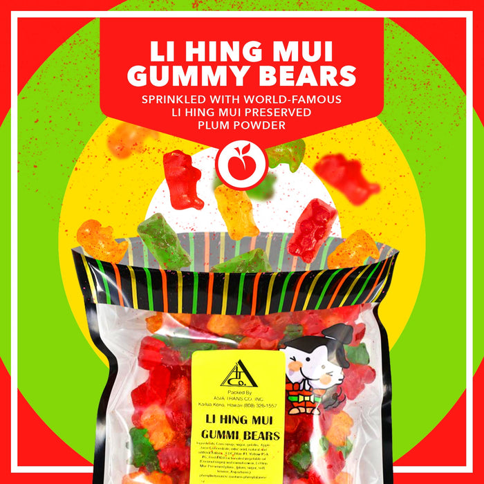 Li Hing Mui Gummy Bears