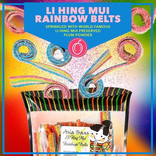 Li Hing Mui Rainbow Belts