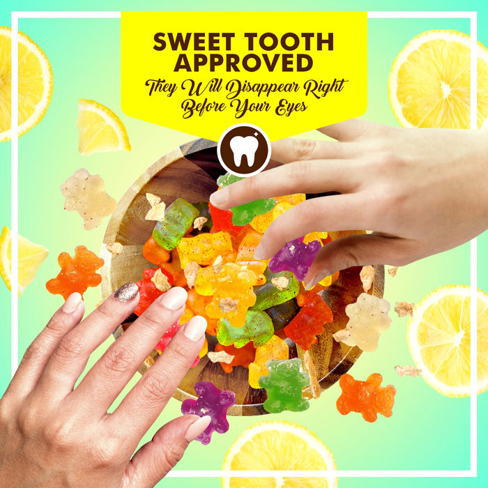 Lemon Peel Gummy Bears