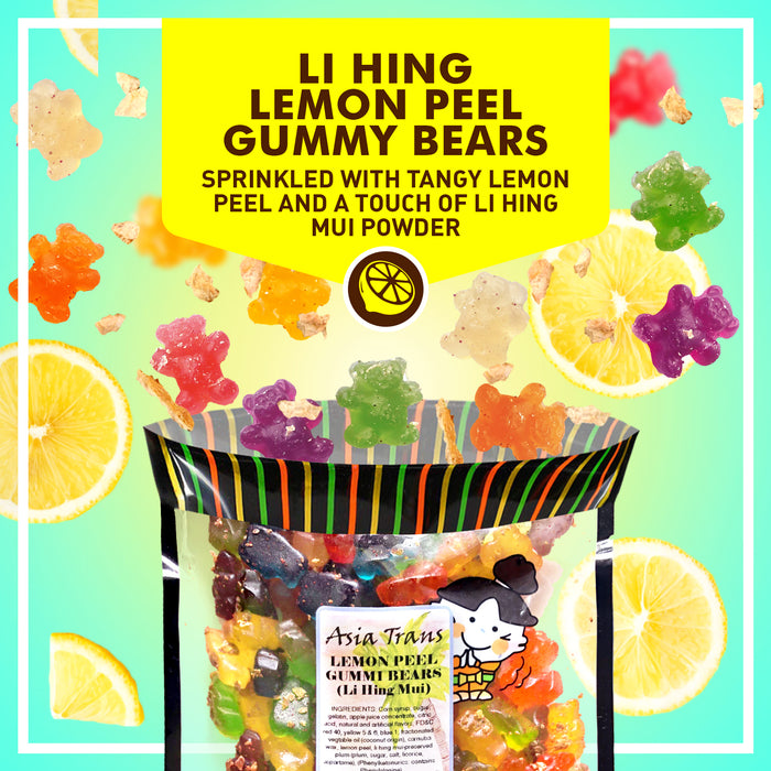 Lemon Peel Gummy Bears