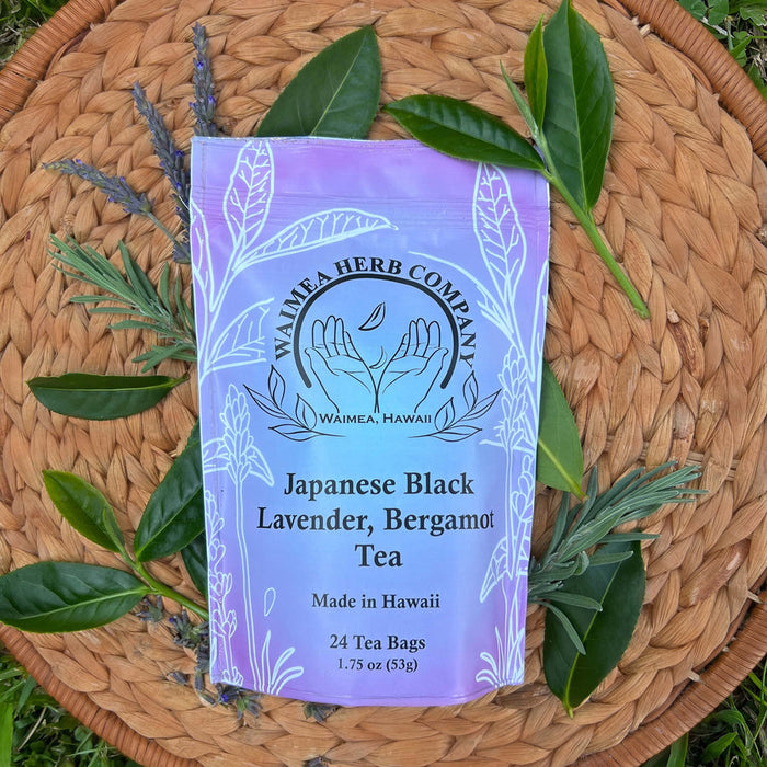 Waimea Herb Company Japanese Black Bergamot Lavendar Tea