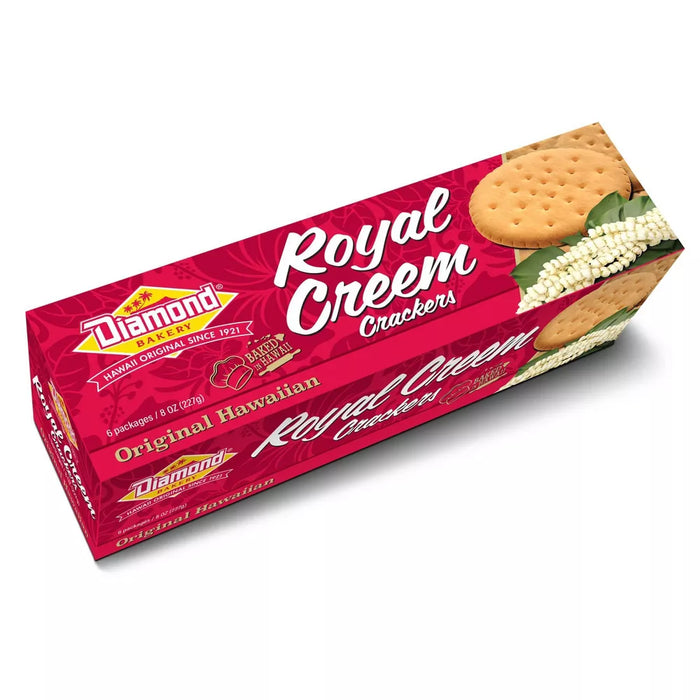 Diamond Bakery Original Hawaiian Royal Creem Crackers