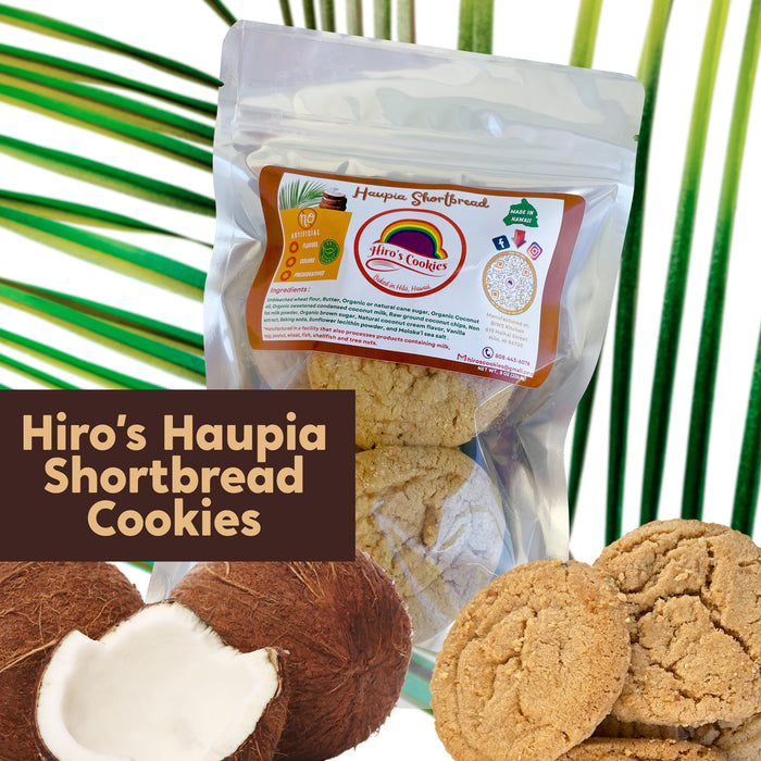 Hiro’s Hawaiian Haupia Shortbread Cookies