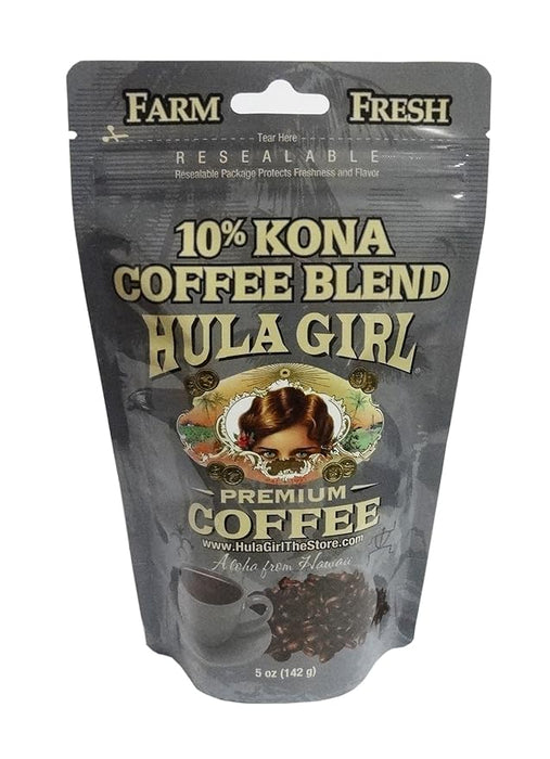 Hula Girl 10% Kona Coffee Blend