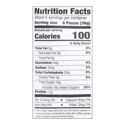 Kiwi Peelerz Nutrition Facts