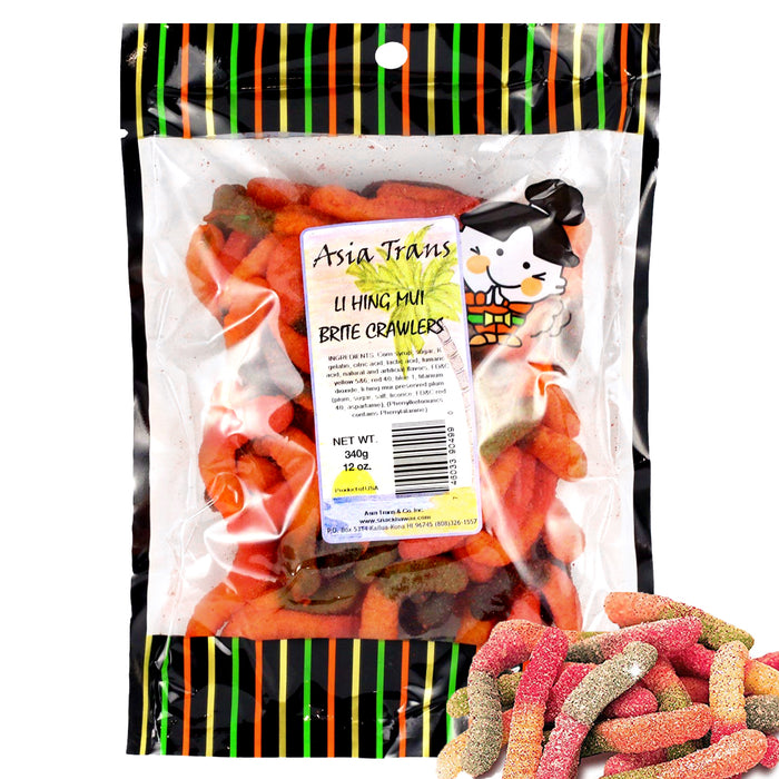 Li Hing Mui Brite Crawlers: Hawaiian Snacks