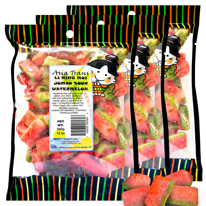 Li Hing Mui Jumbo Sour Watermelon