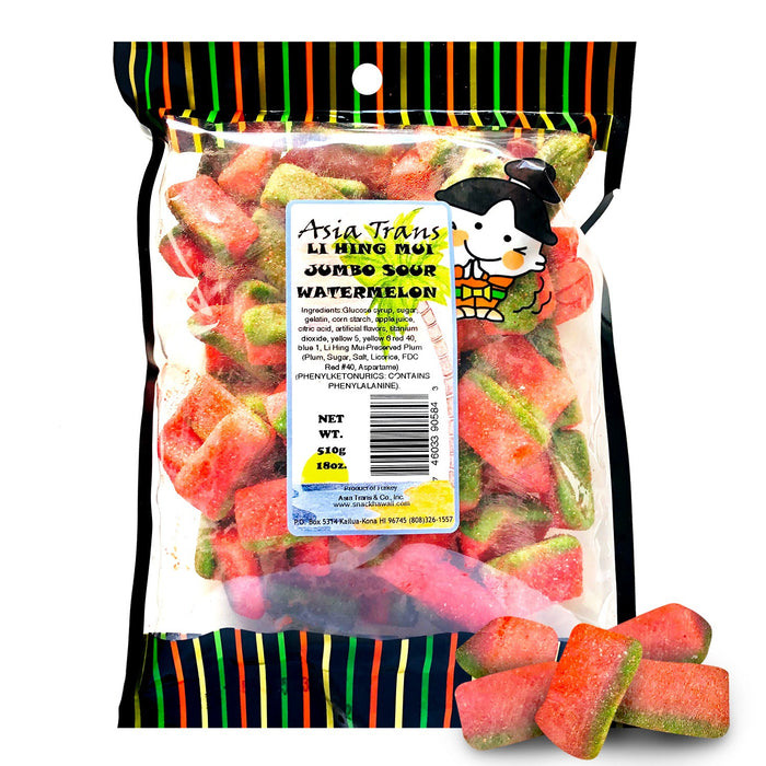 Li Hing Mui Jumbo Sour Watermelon