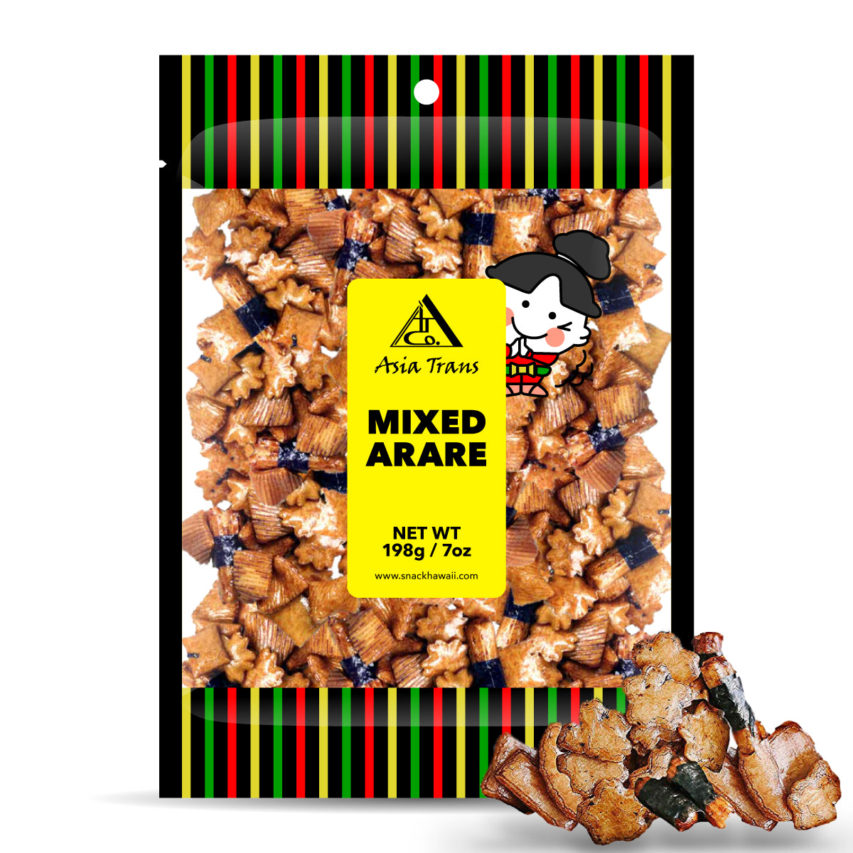Asian Rice Crackers: Mixed Arare