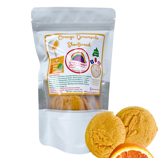 Hiro’s Hawaiian Orange Dreamsicle Shortbread Cookies