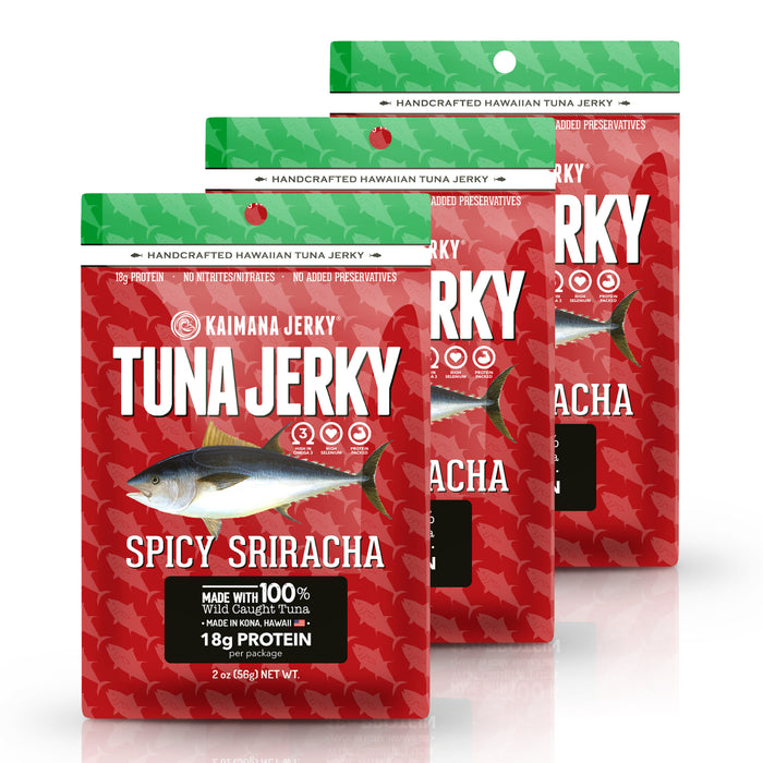 Sriracha Ahi Tuna Jerky