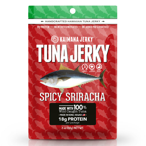 Sriracha Ahi Tuna Jerky