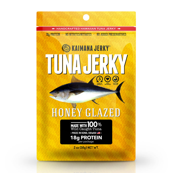 Honey Glazed Ahi Tuna Jerky