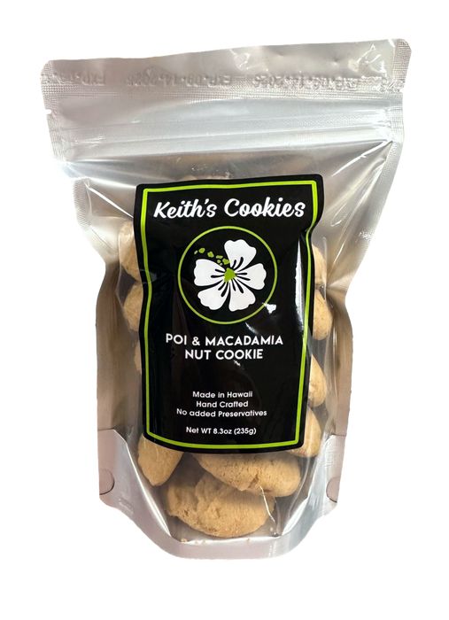 Keith's Poi Macadamia Nut Cookies
