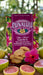 Punaluáu Bake Shop guava macadamia nut shortbread cookies packaging with flowers and guavas.