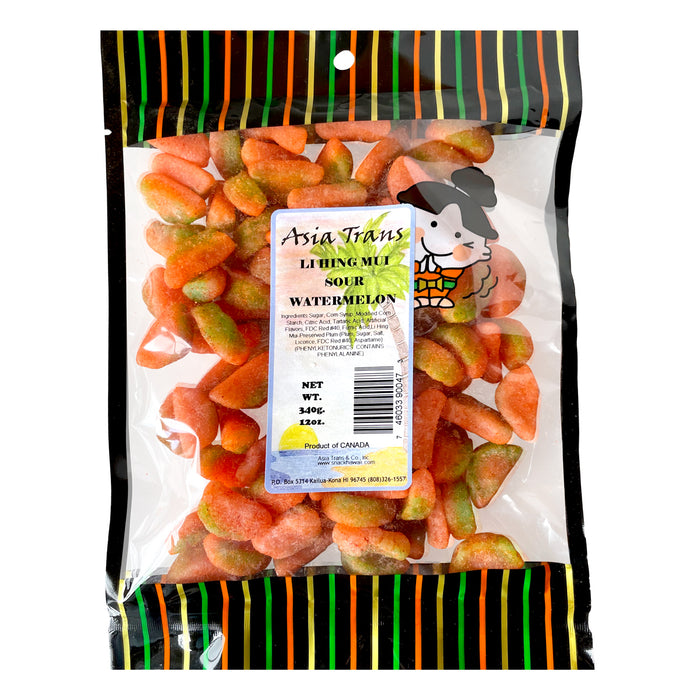 Li Hing Mui Sour Watermelon: Li Hing Mui Sour  Candy