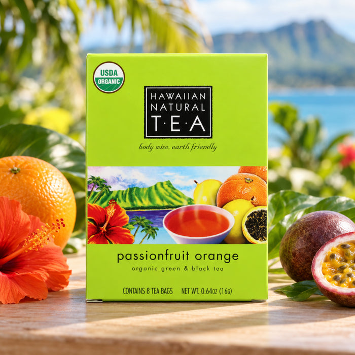 Hawaiian Natural Organic Passionfruit Orange Tea