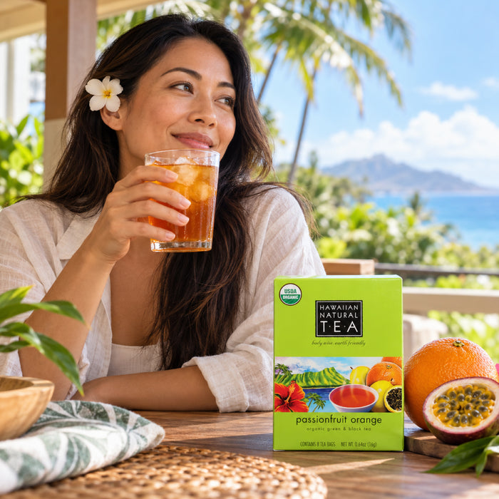 Hawaiian Natural Organic Passionfruit Orange Tea