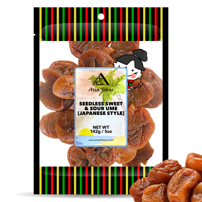 5 oz bag of seedless sweet and sour ume