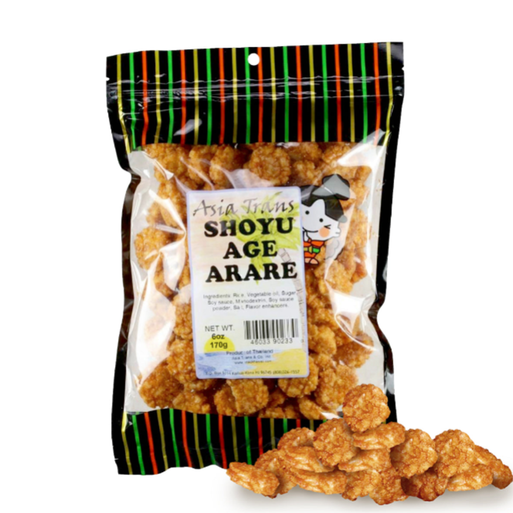 Shoyu Age Arare - 2 oz or 6 oz