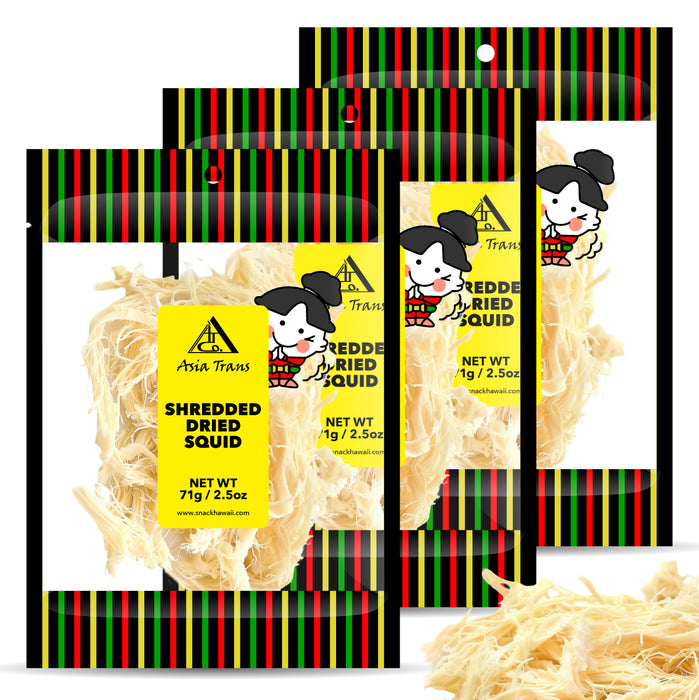 Dried Shredded Cuttlefish Ika (Squid)