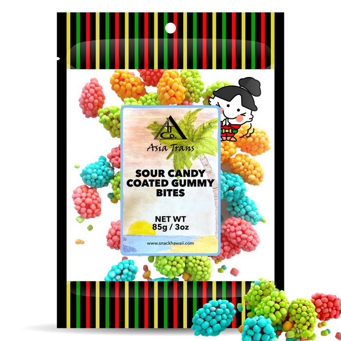 Sour Candy Coated Gummy Bites