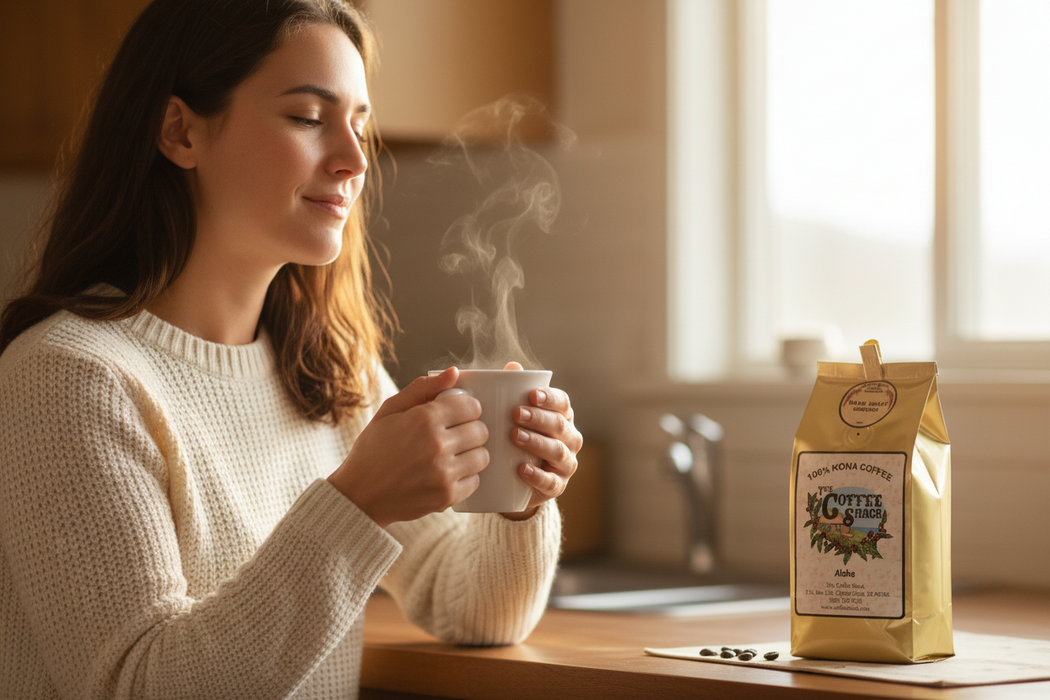 The Coffee Shack 100% Kona Coffee Medium Roast- 6 oz