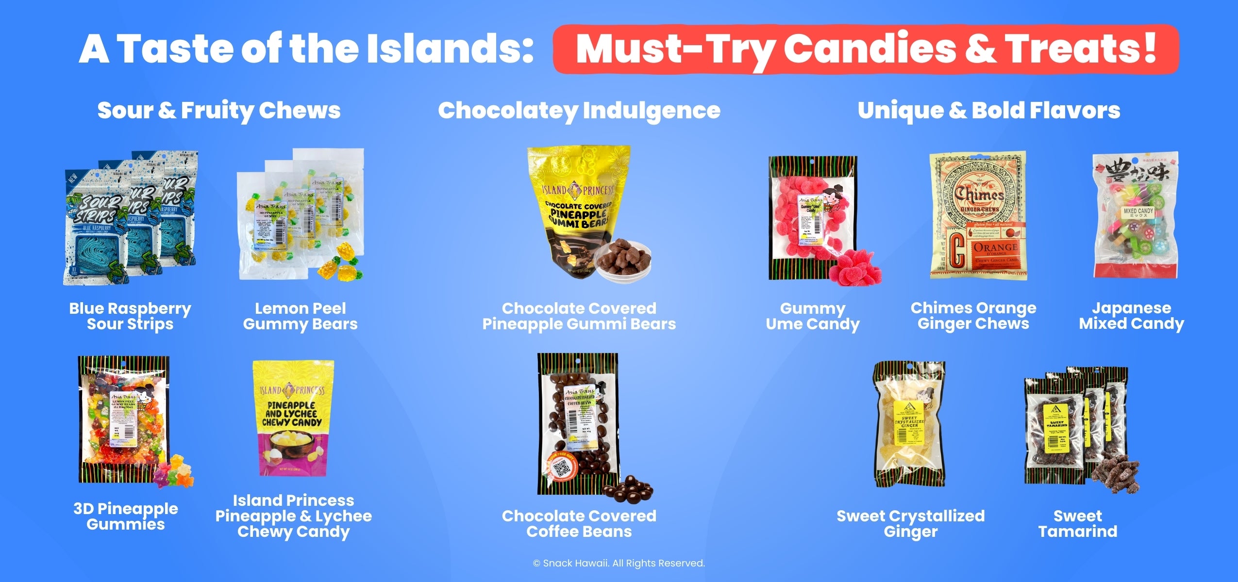 A taste of the Islands: Must-try candies and treats!