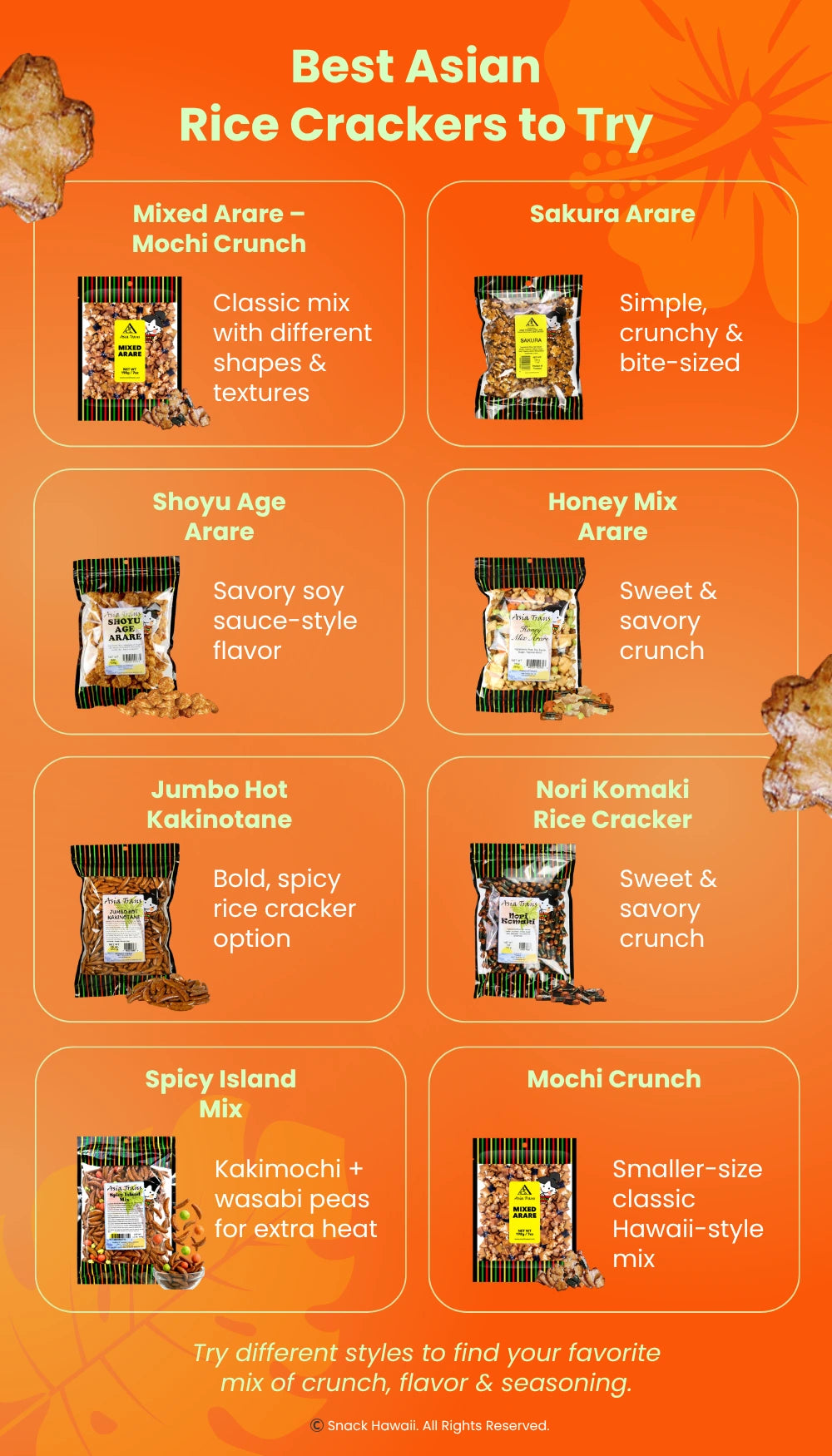 Best Asian Rice Crackers to Try 