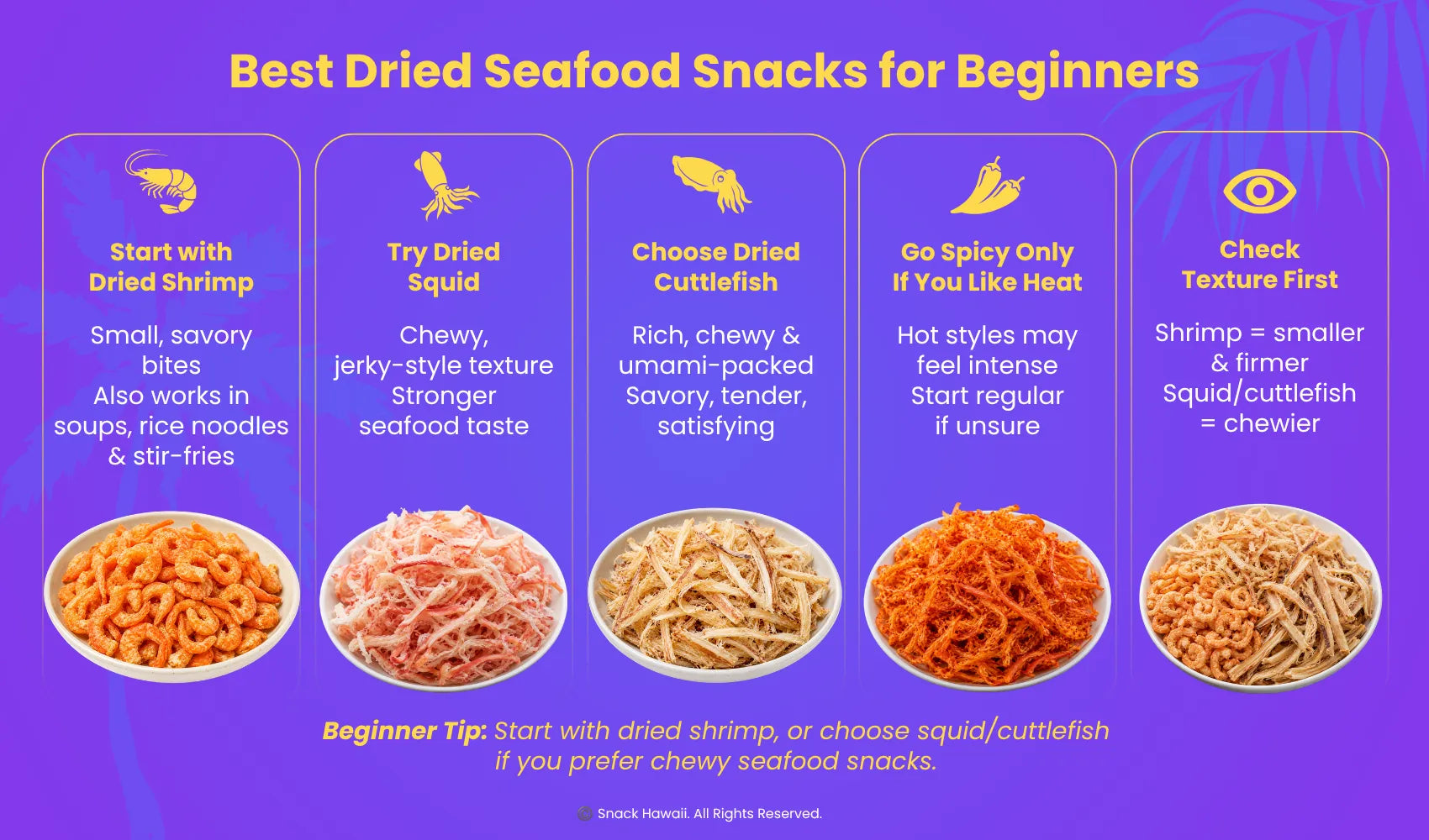 Best Dried Seafood Snacks for Beginners 