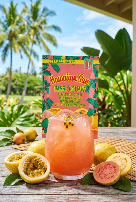 Hawaiian Sun Pass-O-Guava Powder Drink Mix