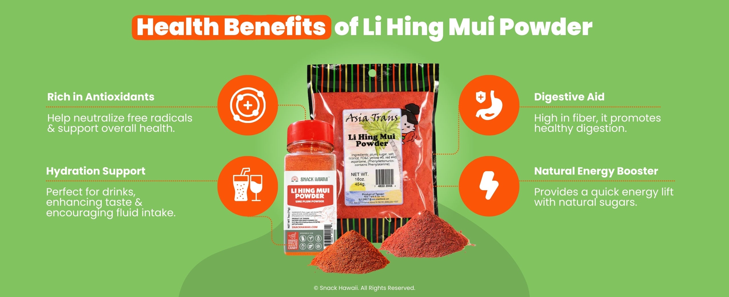 Health Benefits of Li Hing Mui Powder