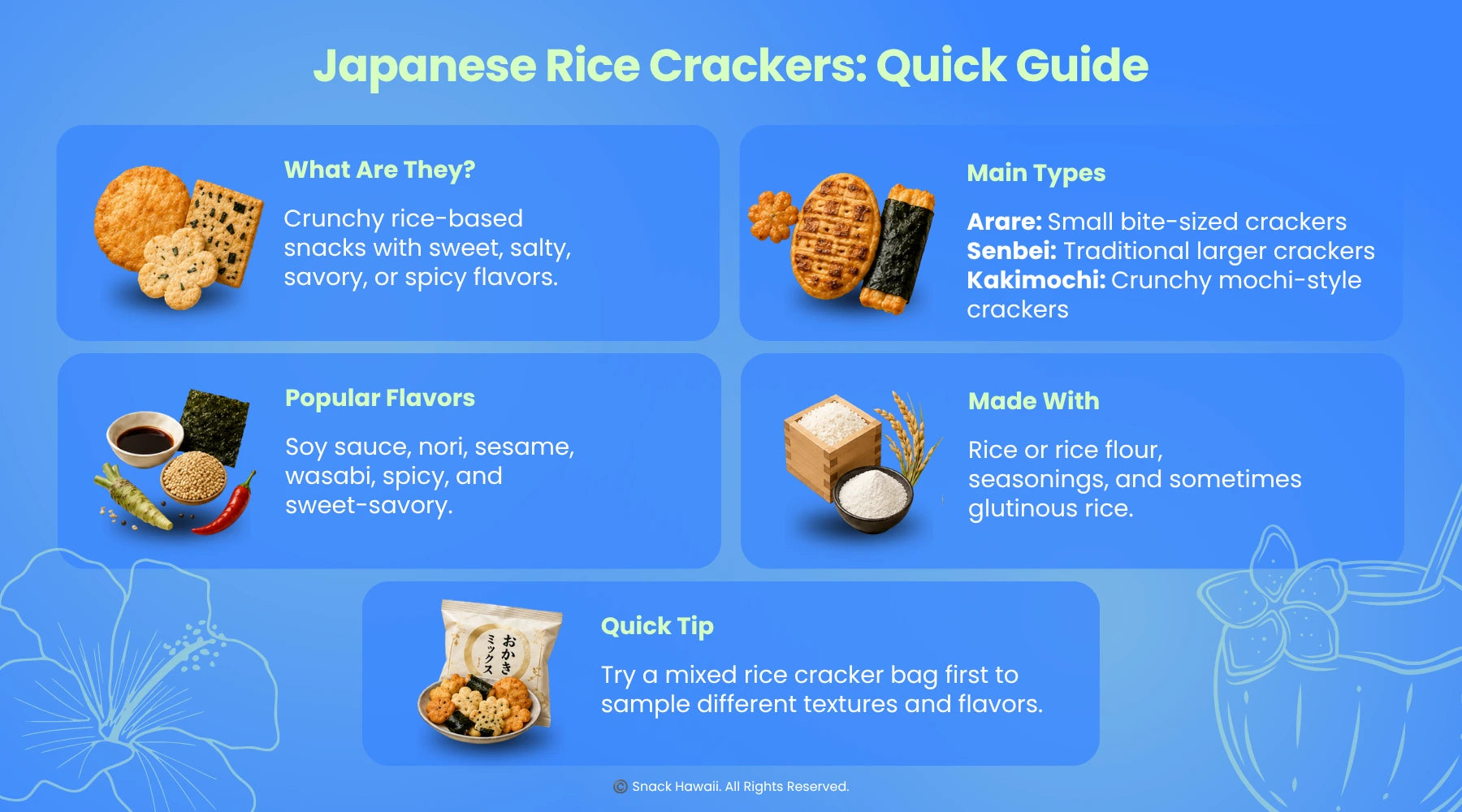 Japanese Rice Crackers: Quick Guide