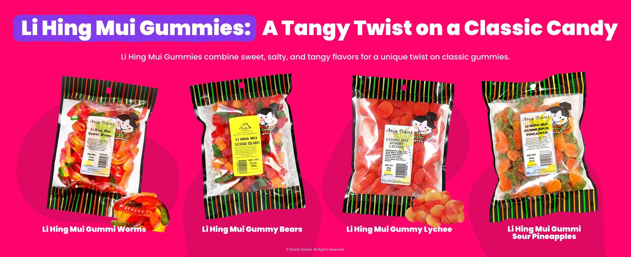 Li Hing Mui Gummies: A Tangy Twist on a Classic Candy