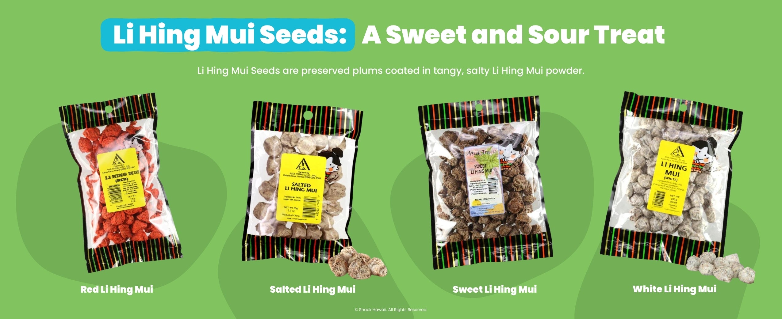 Li Hing Mui Seeds: A Sweet and Sour Treat