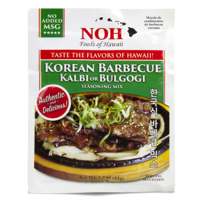 NOH Korean Barbeque Kalbi or Bulgogi Seasoning Mix