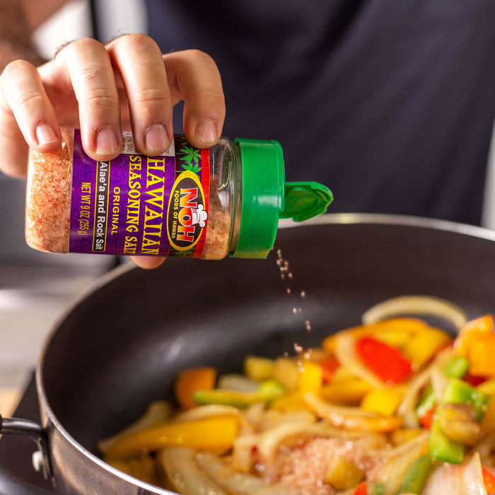 NOH Original Hawaiian Seasoning Salt - Alae'a and Rock Salt