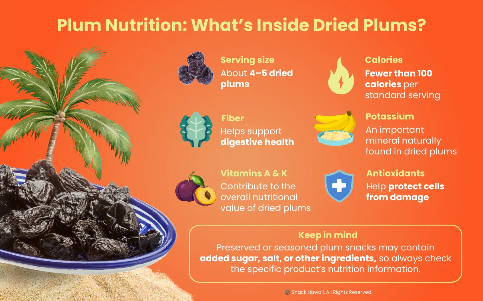 Plum Nutrition: What’s Inside Dried Plums