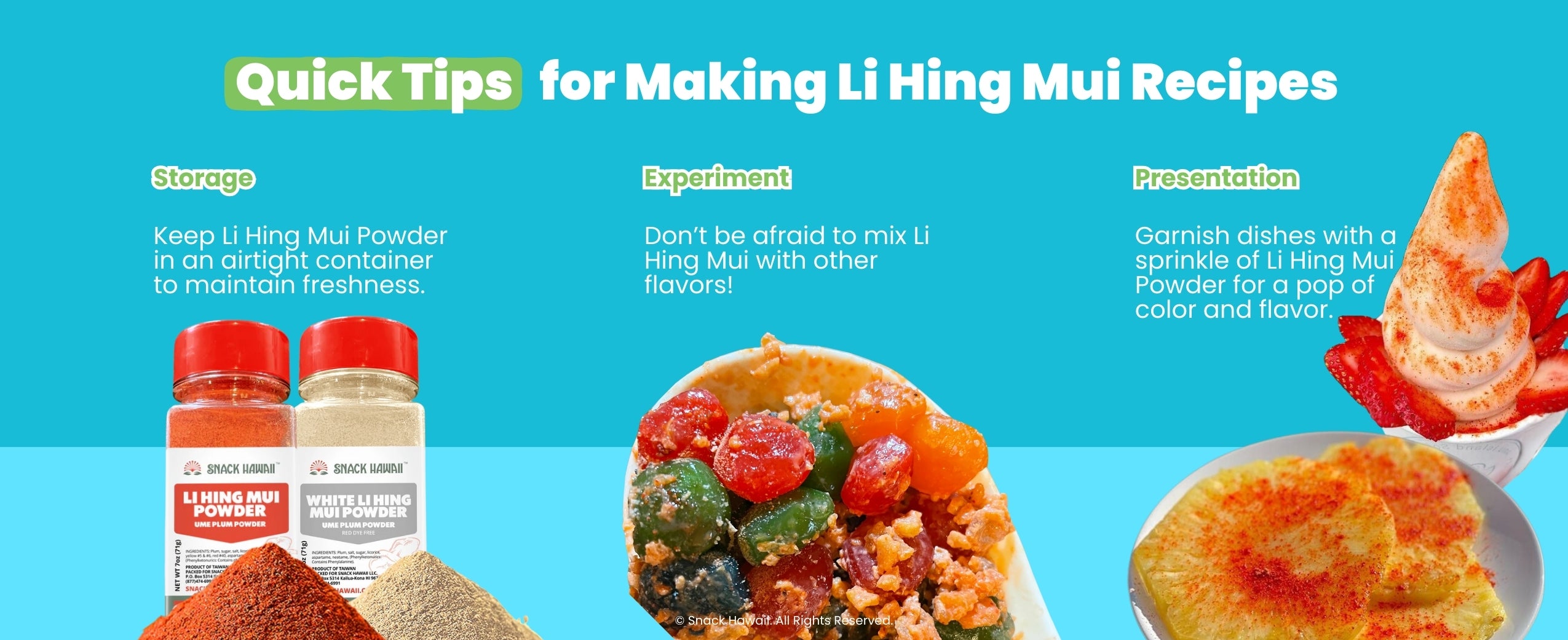 Quick Tips for Making Li Hing Mui Recipes