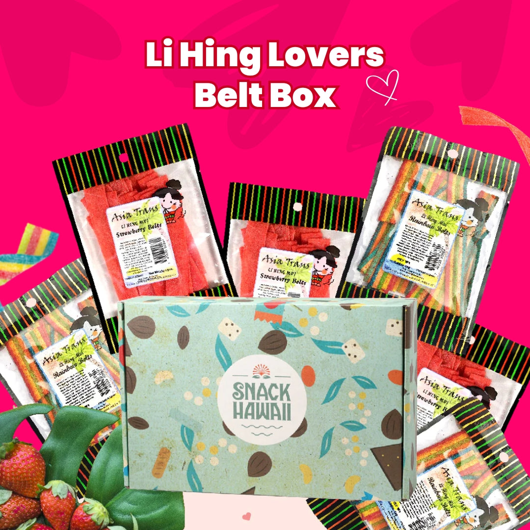 Snack Hawaii Li Hing Lovers Belt Box