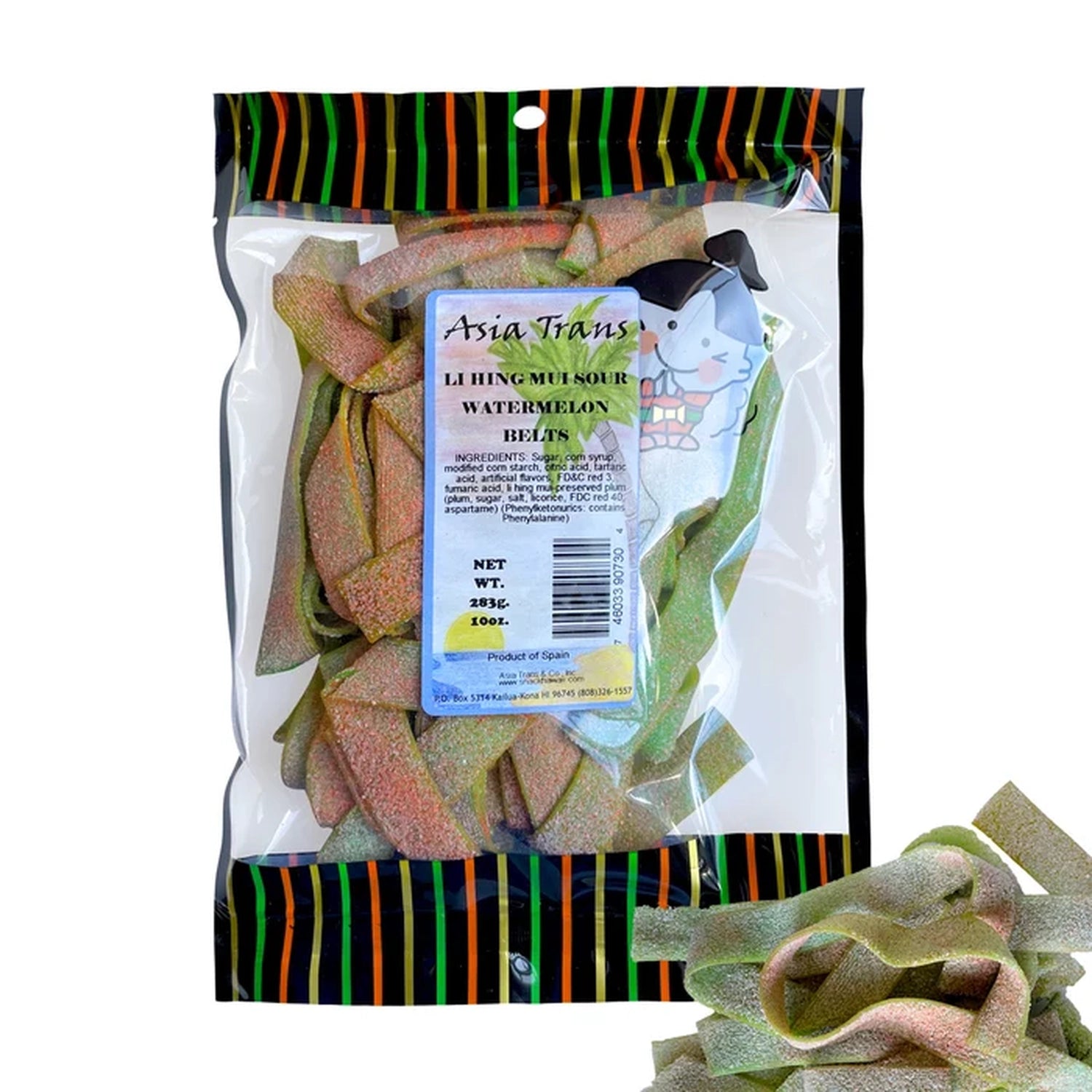 Li Hing Mui Sour Watermelon Belts