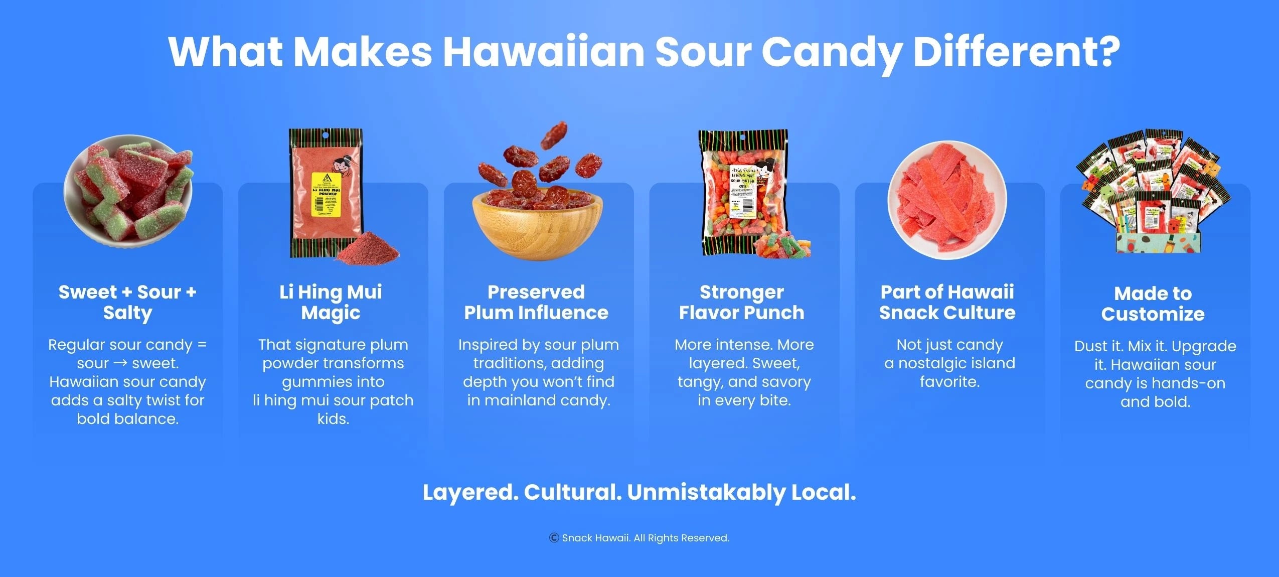 What Makes Hawaiian Sour Candy Different?