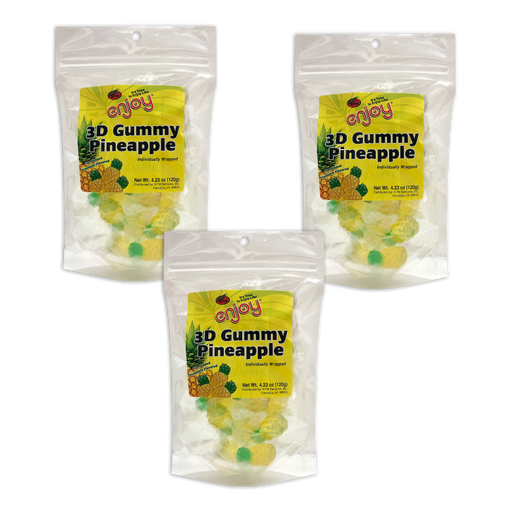 3D Gummy Pineapple - Fun Pack