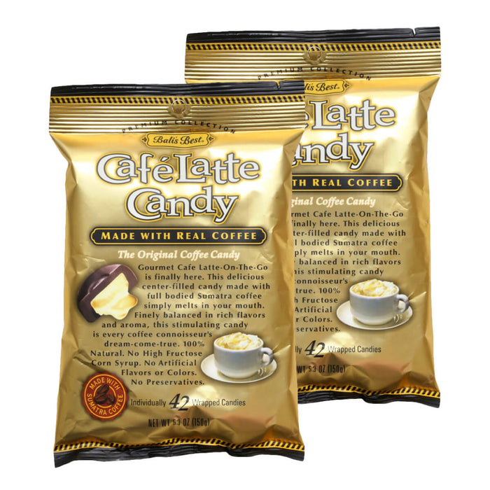Bali's Best Cafe Latte Candy - 2 pack