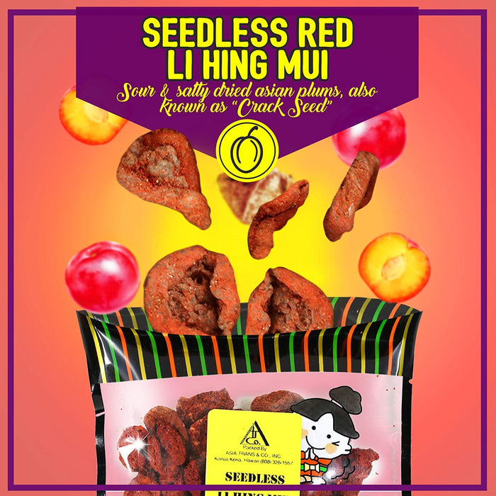 Seedless Li Hing Mui Red