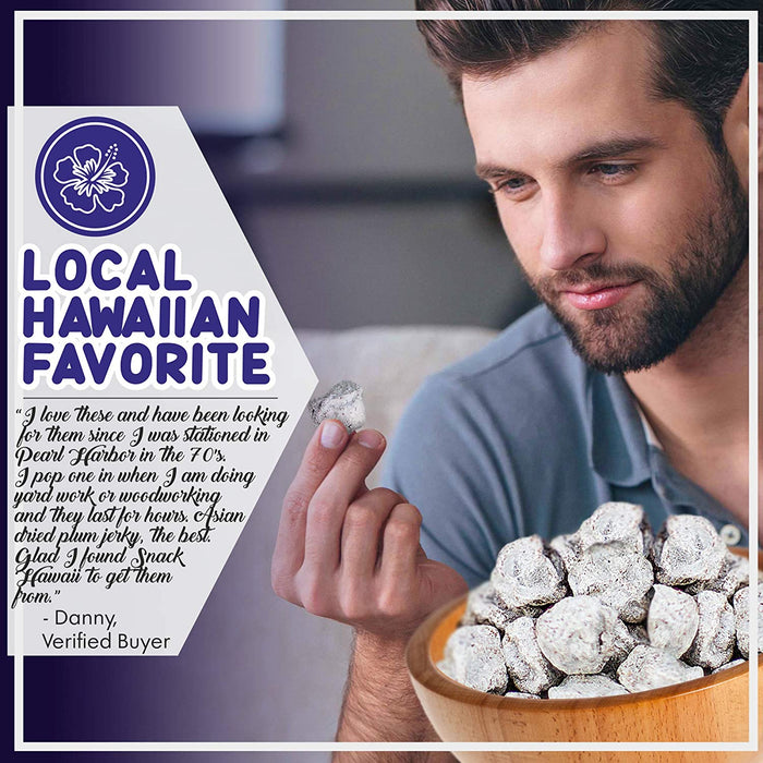White Li Hing Mui: Local Hawaiian Favorite