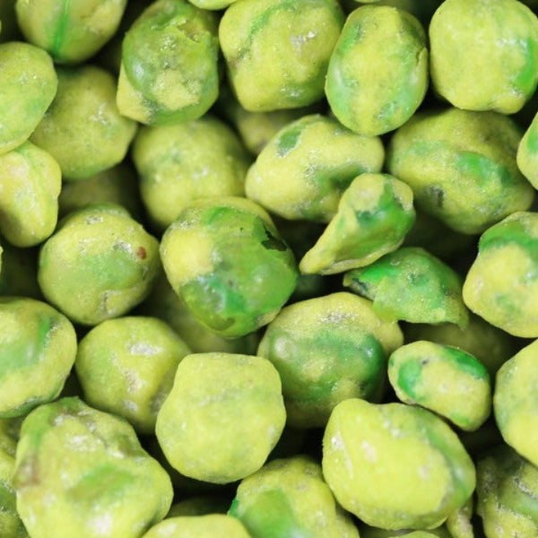 Wasabi Green Peas close up