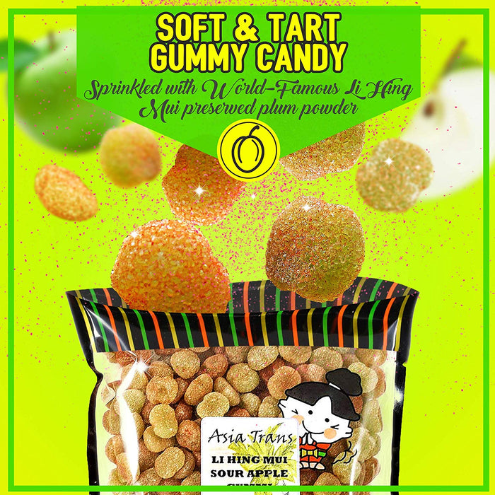 Li Hing Mui Sour Apple: Sour Apples Candy