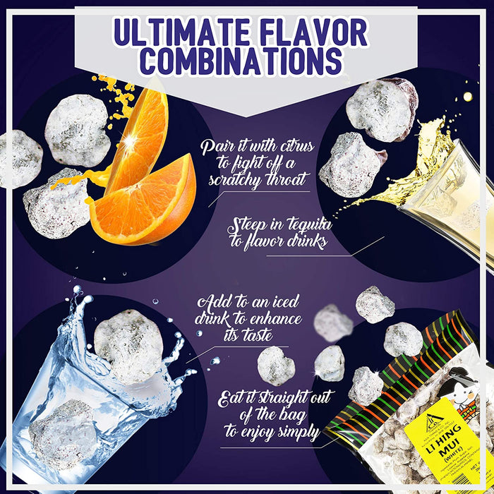 White Li Hing Mui: Best LI Hing Mui Candy