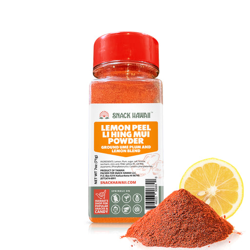 Lemon Peel Li Hing Powder Mixture